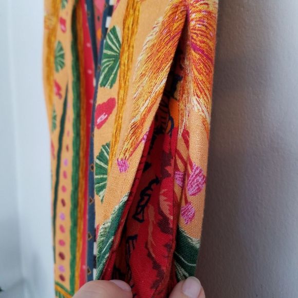 Anthropologie Farm Rio Printed Linen High Waist Jogger Pants SP - Picture 12 of 13